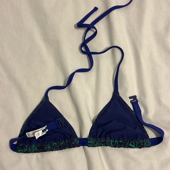 Maison Lejaby Sierra Nevada printed triangle bikini top & low-rise bikini briefs - Picture 10 of 12